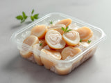 Chilled Geoduck Clam Portions - 6pc Tray fresh product image without printed package numbers