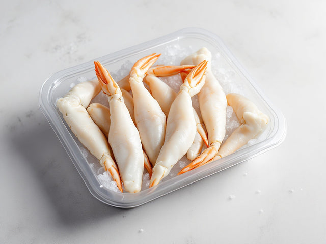 Cooked Snow Crab Legs - 1.5lb Box fresh product image without printed package numbers