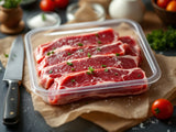 Lamb Rib Strips - 2.5kg Soft-Bone Cut fresh product image without printed package numbers