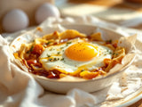 High-Protein Brown Eggs - 10ct Carton fresh product image without printed package numbers
