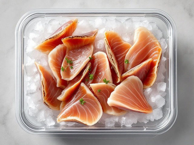 Arctic Surf Clam - Sashimi-Style Cut fresh product image without printed package numbers