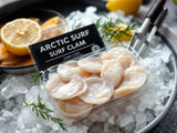 Arctic Surf Clam - Sashimi-Style Cut fresh product image without printed package numbers