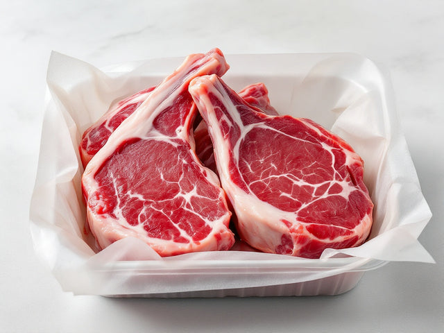 New Zealand French-Cut Lamb Chops - 3kg fresh product image without printed package numbers