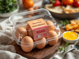 High-Protein Brown Eggs - 10ct Carton fresh product image without printed package numbers