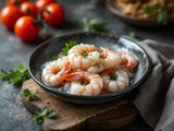 Raw Peeled Shrimp - 2lb Value Bag fresh product image without printed package numbers