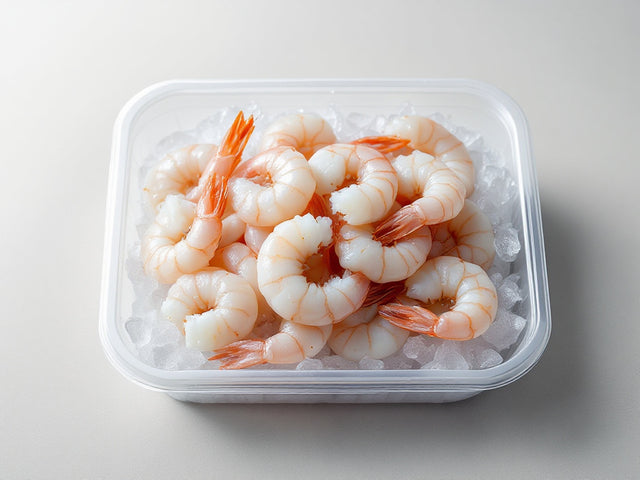 Raw Peeled Shrimp - 2lb Value Bag fresh product image without printed package numbers