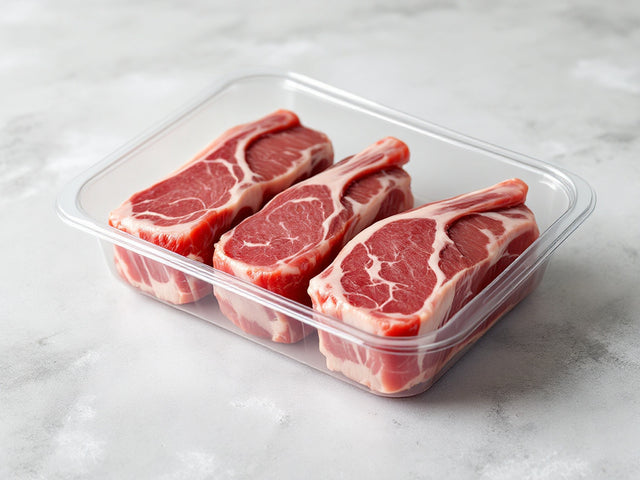 Baby Lamb Tomahawks - 3kg Thick Cut fresh product image without printed package numbers
