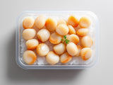 Dayboat Dry Scallops - 20pc Pack fresh product image without printed package numbers
