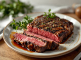 Choice Angus New York Strip Tray fresh product image without printed package numbers