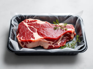 Grain-Fed Beef Tomahawk Steak fresh product image without printed package numbers
