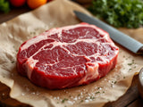 Grain-Fed Beef Tomahawk Steak fresh product image without printed package numbers