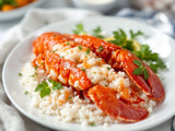 Wild-Caught Cold Water Lobster Tails - 4ct fresh product image without printed package numbers